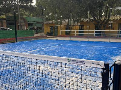 Cancha de Pádel Techada en Club Hípico Tepepan