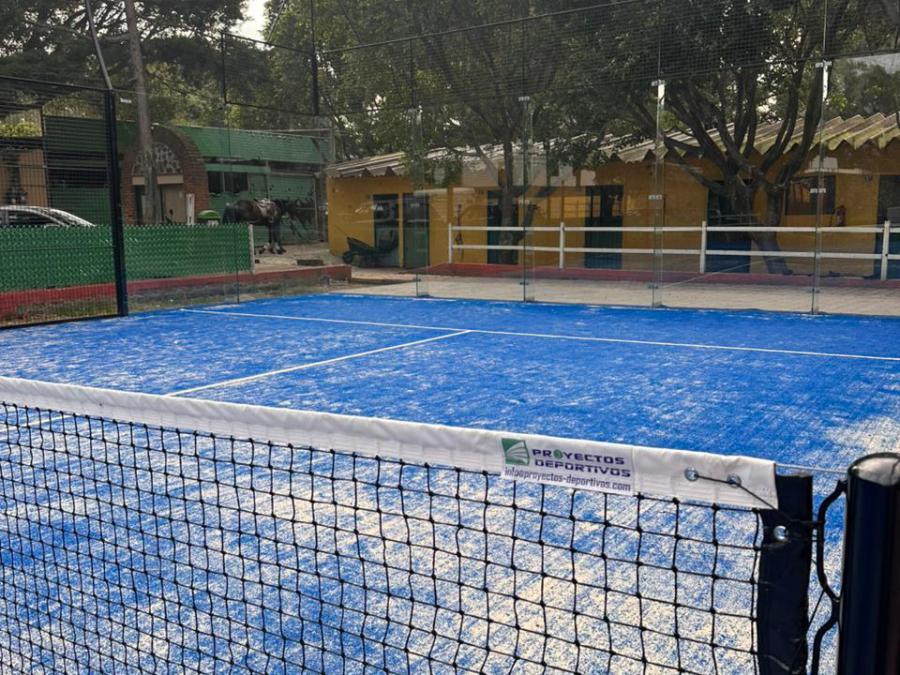 Cancha de Pádel Techada en Club Hípico Tepepan