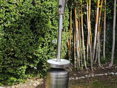 Calentador ambiental tipo hongo para eventos
