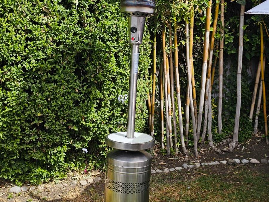 Calentador ambiental tipo hongo para eventos