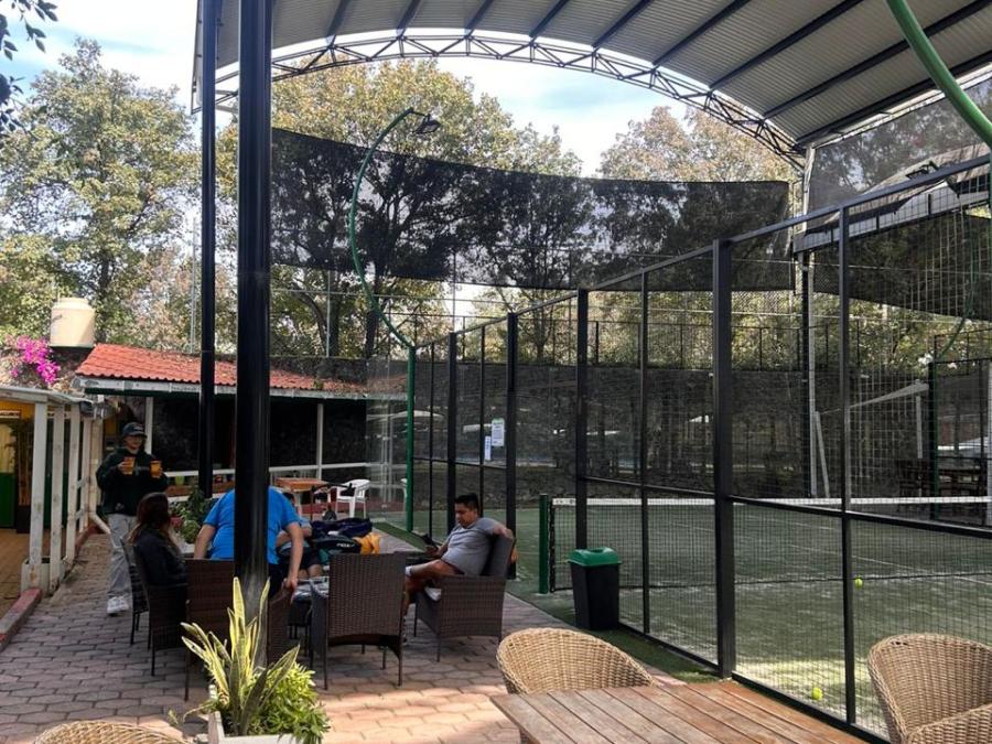 Renta de Cancha de Pádel Techada en Tepepan CDMX